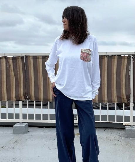 Char Mustang Paisley Print Long Tee (MT-68)