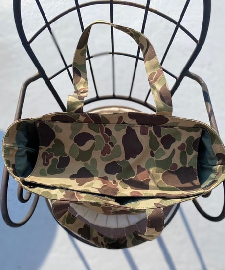 Camo Tote bag & Matching pouch  (MT-89)