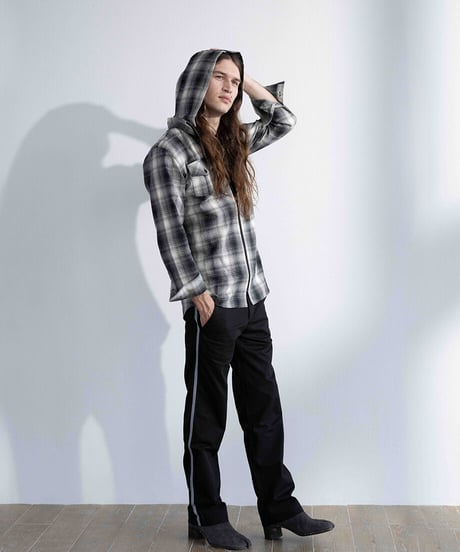 Plaid Shirt Jacket (Genderless) (MT-83)