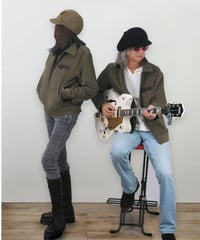 Corduroy Zip-Up Jacket (Genderless) (MT-90)