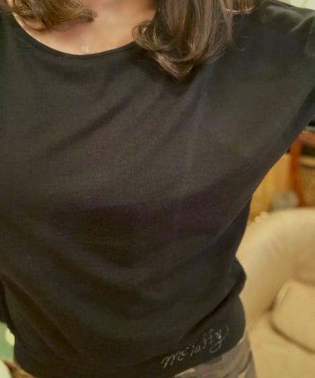 Rhinestone Pullover Shirt (MT-１)