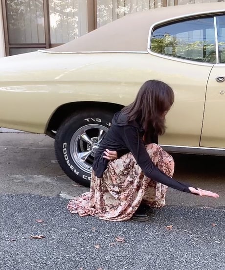 Camo Print Skirt/ Autumn Print Skirt (MT-76)