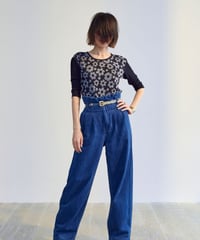 Black  Half&Half  Top  (MT-40）