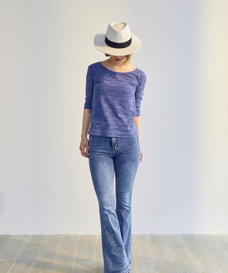 Wave Half  Sleeve Tee    (MT-45）
