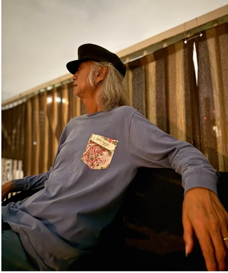 Char Mustang Paisley Print Long Tee (MT-68)