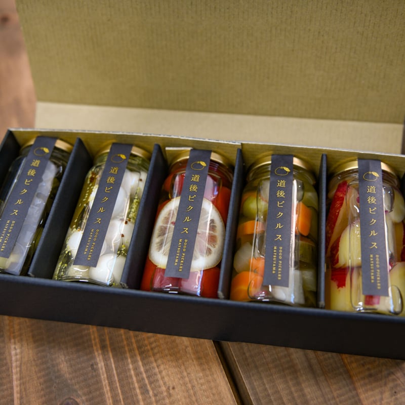 道後ピクルス「おすすめピクルス5 食彩」 | マツヤマハナビ ー 松山華日 ー