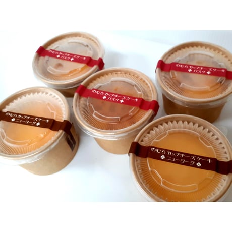ほわいとファーム「カップチーズケーキセット」