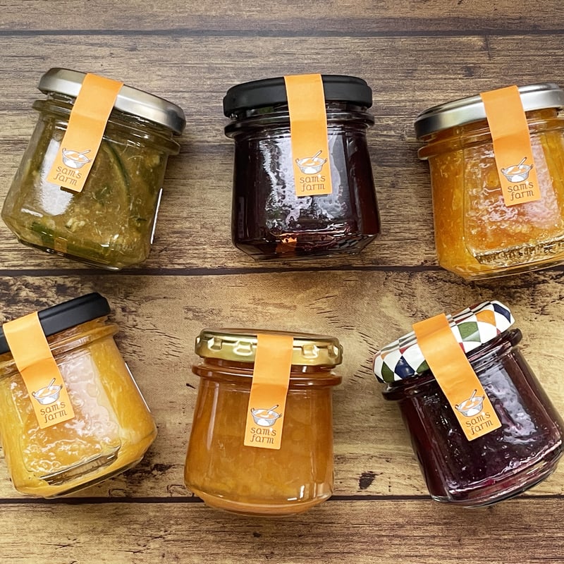 サムズファーム 「季節のファームメイドジャム6個セット」 | マツヤマ