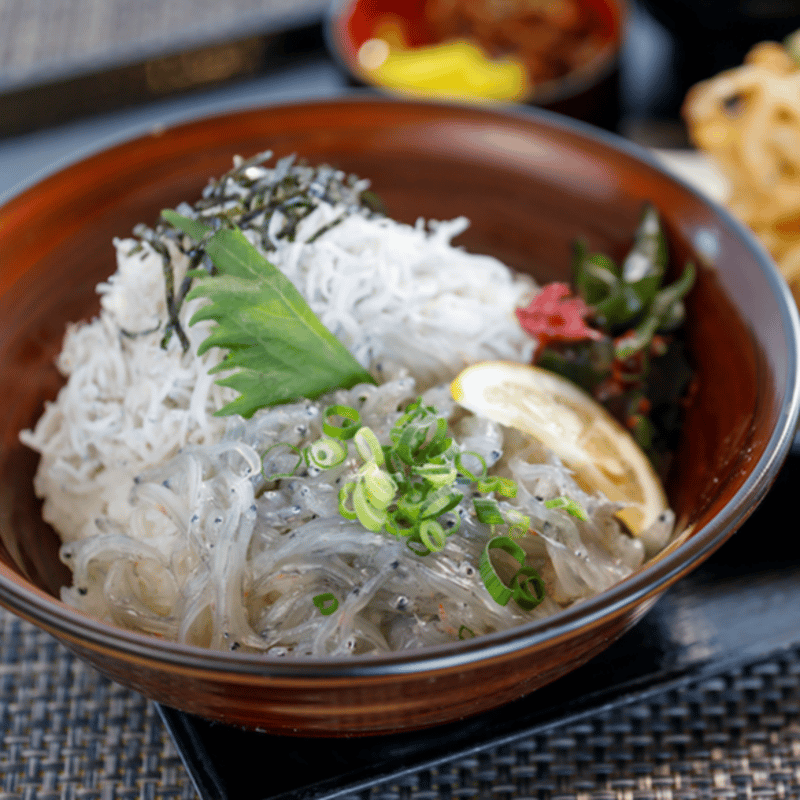 佐田岬の鬼 「しらす3種食べくらべセット」 | マツヤマハナビ ー 松山