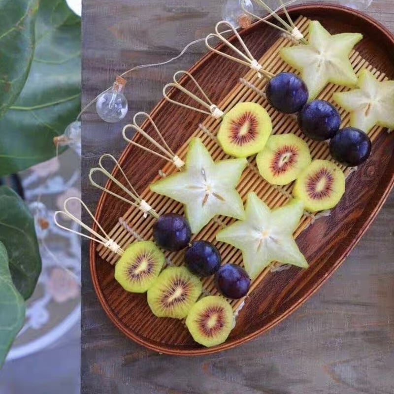 竹串 ハート 10本入り | Mulan Magnolia