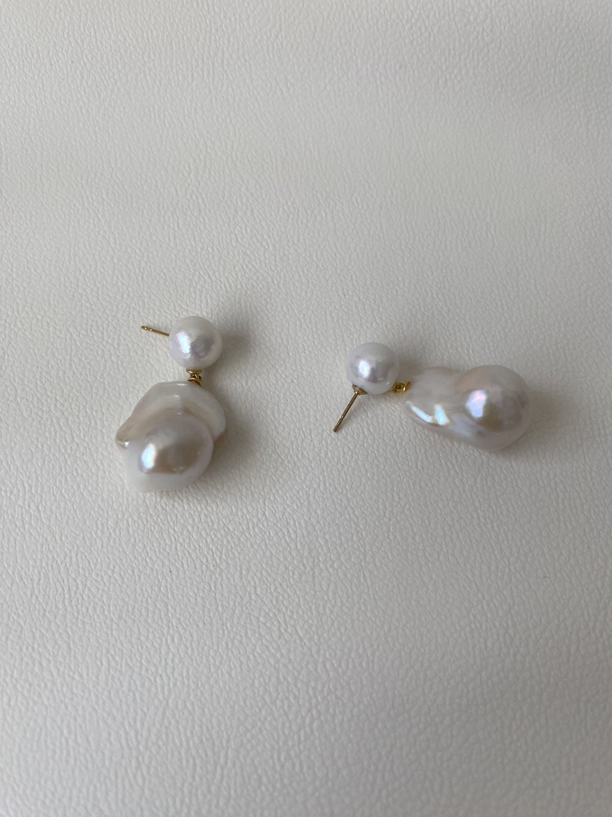 スイングバロックパールピアス•イヤリング /淡水パール | Oh スイングバロックパールピアス•イヤリング /淡水パール | Oh