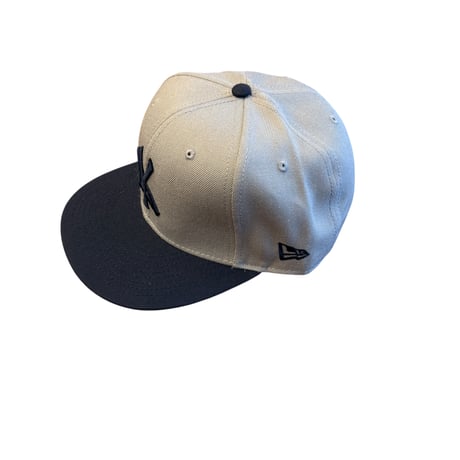 6PANEL CAP TYPE-1(NAVYxGRAY)