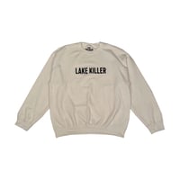 LK LOGO SWEAT (WHITE）