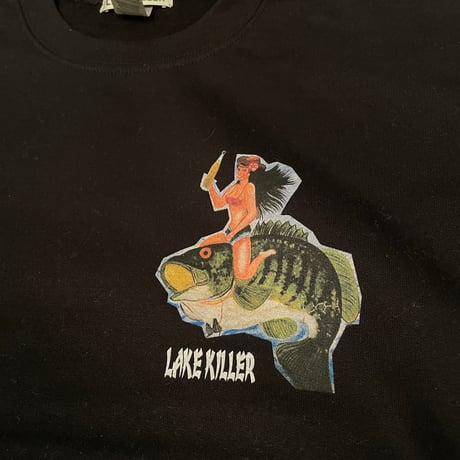 KILLER GIRL SWEAT(BLACK）