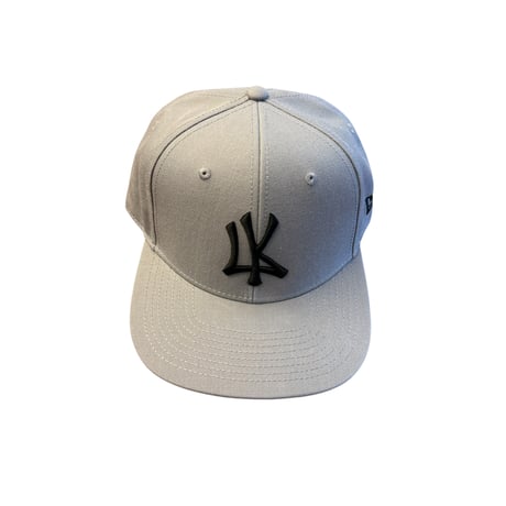 6PANEL CAP  TYPE-1(GRAYxBLACK)