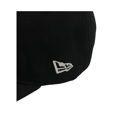 6PANEL CAP  TYPE-1(BLACK)(つば裏ブラック）