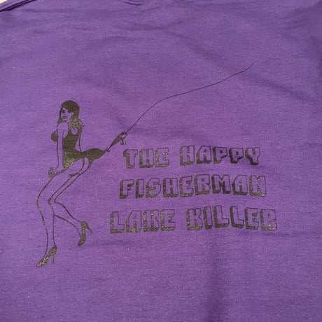 HAPPY FISHERMAN SWEAT(TYPE-3)(PURPLE）