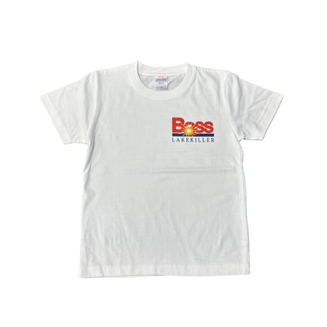KIDS Bass LOGO TEE(WHITE)