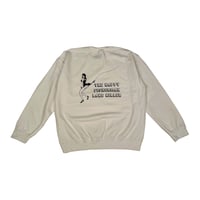 HAPPY FISHERMAN SWEAT(TYPE-3)(WHITE）