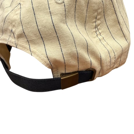 LK STRIPE RETRO CAP(IVORY)