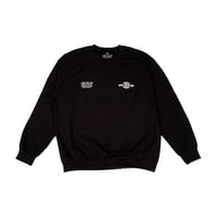 GLITCH OIL x LAKE KILLER SWEAT (BLACK）