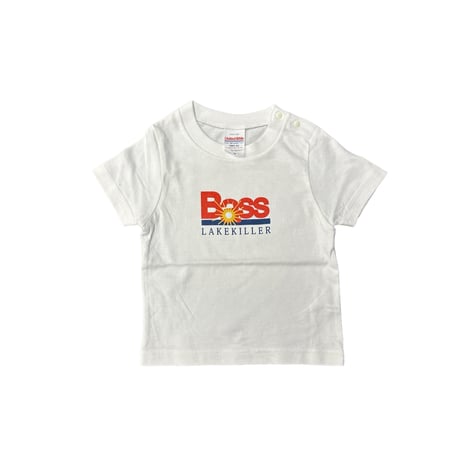 KIDS Bass LOGO TEE(WHITE)
