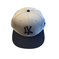6PANEL CAP TYPE-1(NAVYxGRAY)