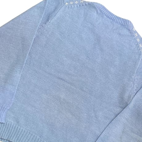120～130cm｜VINTAGE｜ Tulips Nordic Knit Sweater