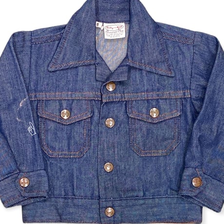 110cm｜70's VINTAGE｜USA製 Billy the Kid Denim Trucker JKT