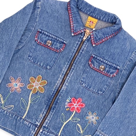 100～110cm｜USED｜Hanes Denim Stitch JKT