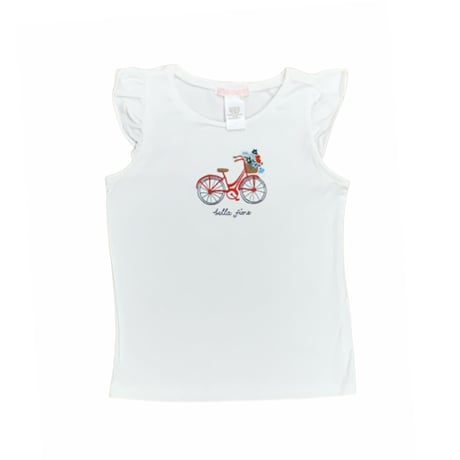 90～100cm｜USED｜JANIE & JACK Bicycle Sleeveless T-shirt