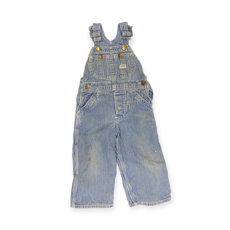 90～100cm｜70's VINTAGE｜USA製 Lee Hickory Denim Overalls
