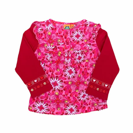 80～90cm｜USED｜Gagou Tagou Floral Shirt