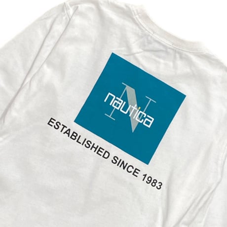 130cm｜00's OLD｜Nautica L/S T-shirt