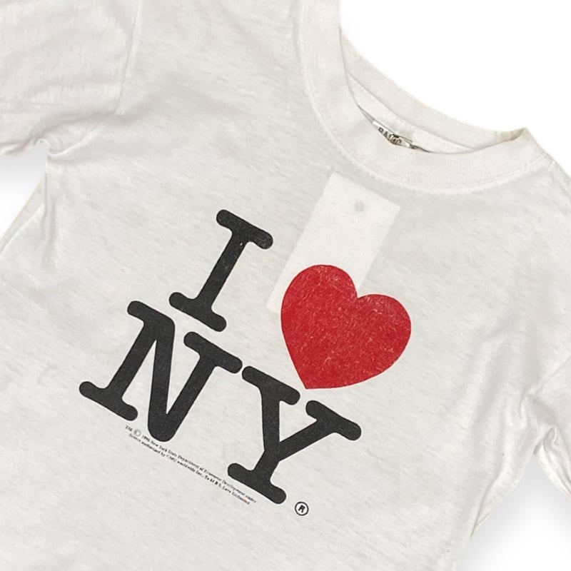 100～110cm｜90's VINTAGE｜I ♥ NY S/S T-shirt | st8