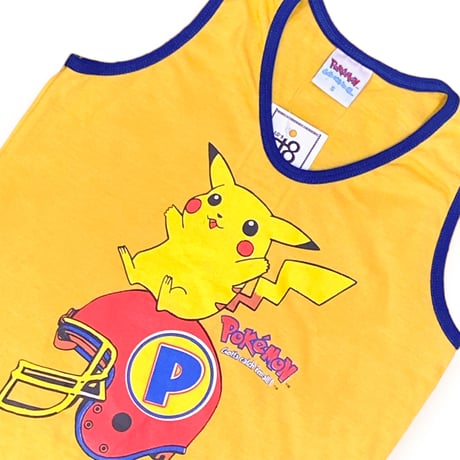 120～130cm｜90's VINTAGE｜Pokemon Pikachu Tank-top