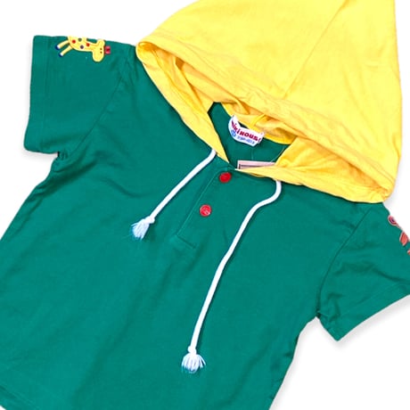 90cm｜VINTAGE｜MIKIHOUSE Retro S/S Hoodie T-shirt