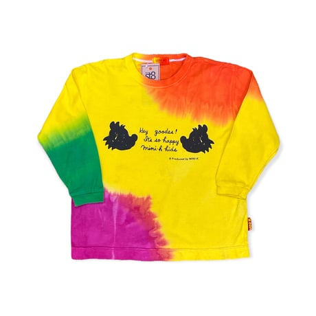 100cm｜OLD｜MINI-K Tie-dye Dyeing L/S T-shirt