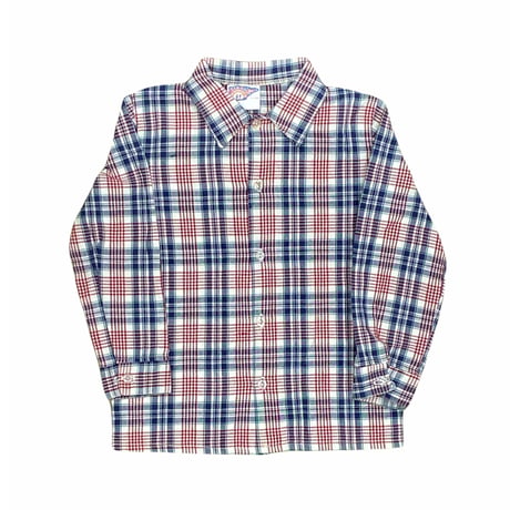 110～120cm｜VINTAGE｜ZiGHi Check L/S Shirt