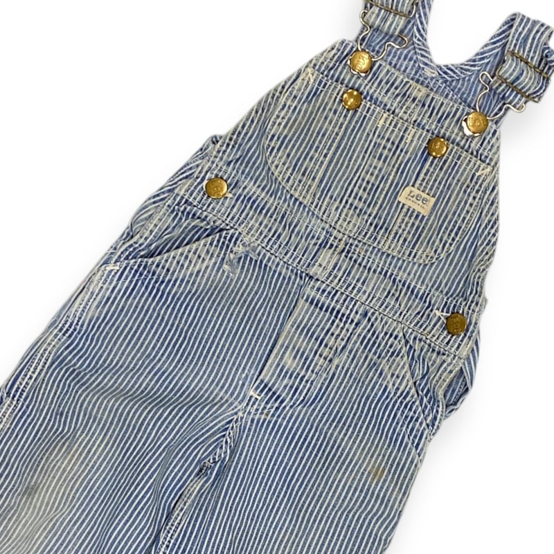 パンツ LEE / 70's denim hickory overall Vintage 70's Lee Hickory Stripe Overall Made In U.S.A Size W26