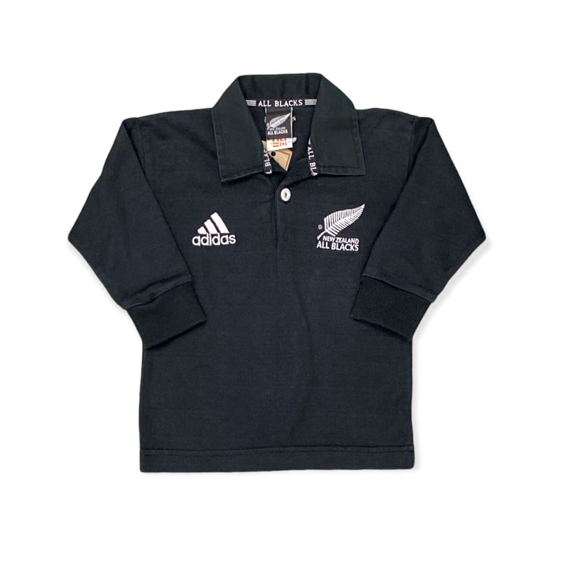 INVINCIBLES ALL BLACKS ヴィンテージ ラグビージャージ 90～100cm｜90's VINTAGE｜ADIDAS × ALL BLACKS L/S R