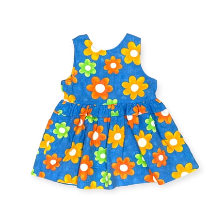 100cm｜VINTAGE｜Retro Flower One-piece