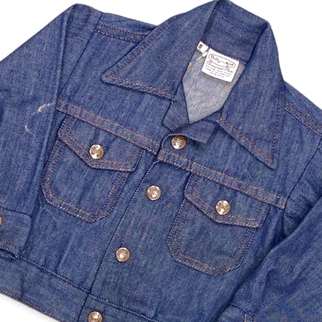 110cm｜70's VINTAGE｜USA製 Billy the Kid Denim Trucker JKT