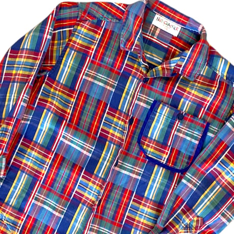 110cm｜USED｜Familiar Check L/S Shirt