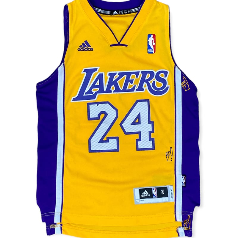 130～140cm｜USED｜ADIDAS×LAKERS Kobe Bryant Unifor...