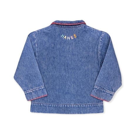 100～110cm｜USED｜Hanes Denim Stitch JKT