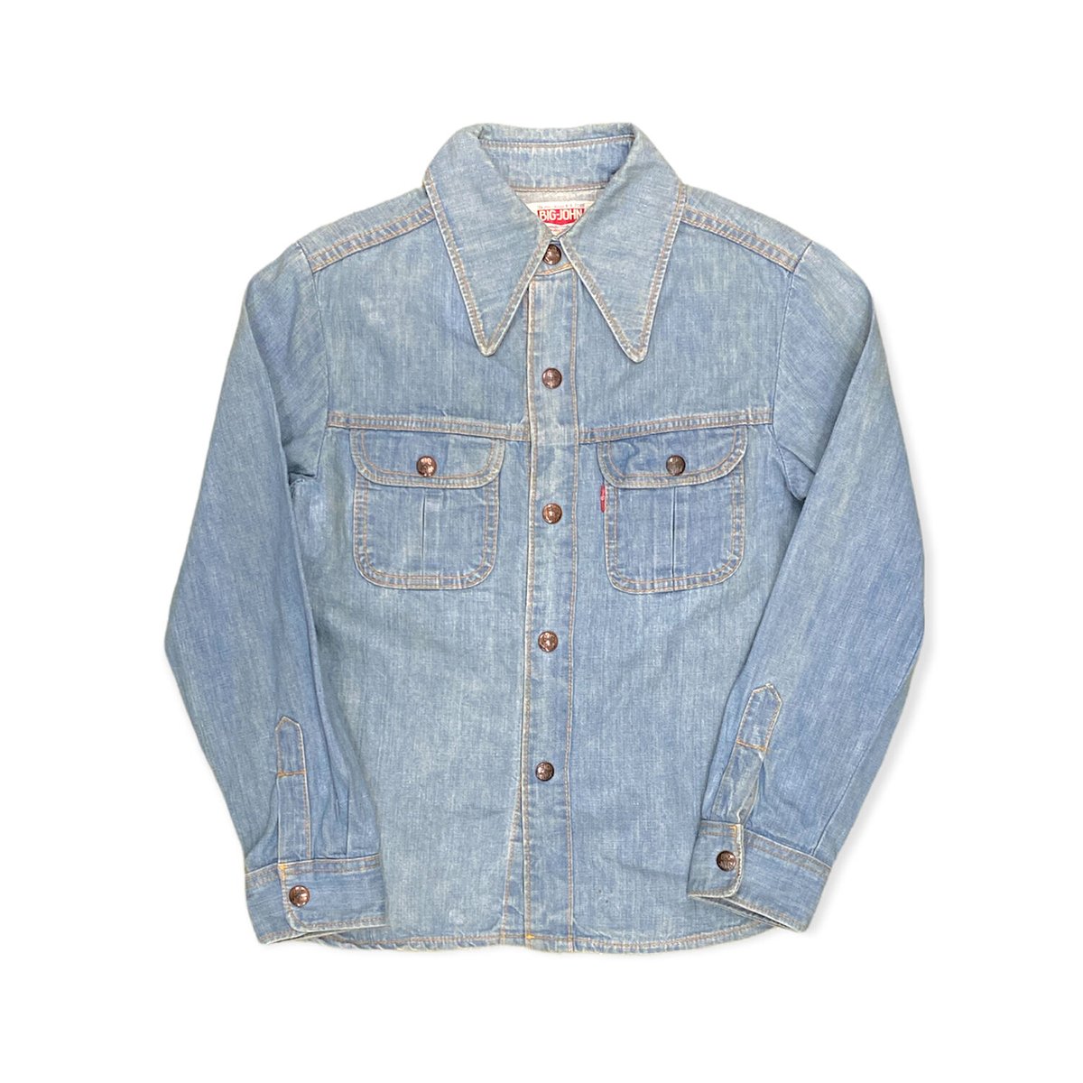 150～160cm｜VINTAGE｜BIG-JOHN Denim Shirts JKT | s...