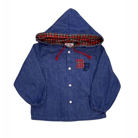 95cm｜VINTAGE｜Check Hoodie L/S Shirt