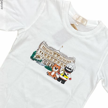 110cm｜USED｜RAFFLES HOTEL S/S T-shirt