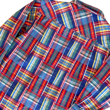 110cm｜USED｜Familiar Check L/S Shirt